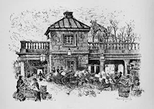 Covent Garden Market Gallery: Covent Garden, 1890. Artist: Hume Nisbet