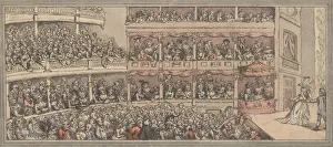 Charlotte Collection: Covent Garden Theatre, 1792. 1792. Creator: Thomas Rowlandson