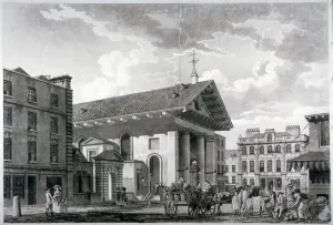 Covent Garden Market Gallery: Covent Garden, Westminster, London, c1790