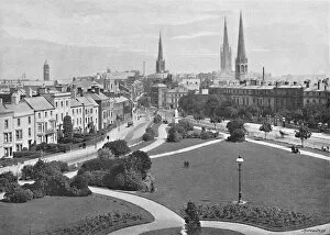 Coventry: The Three Spires, c1896. Artist: Valentine & Sons