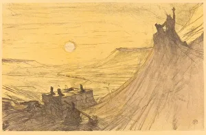 Success Prints: Cover for Au pied du Sinai, 1898. Creator: Henri de Toulouse-Lautrec