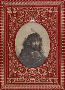 Etchings Prints: Cover of a book of prints by Rembrandt, 1900. Creator: Léon Gruel