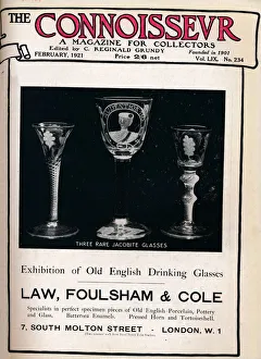 Jacobites Collection: Cover of The Connoisseur, February 1921