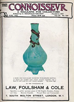 Rare Prints: Cover of The Connoisseur, June 1921