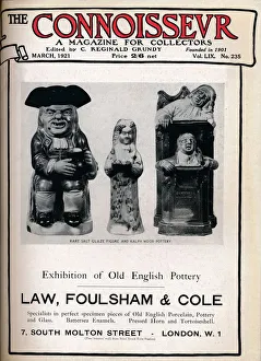 Rare Prints: Cover of The Connoisseur, March 1921