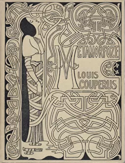 1897 Gallery: Cover design Metamorfoze by Louis Couperus, 1897. Creator: Toorop, Jan (1858-1928)