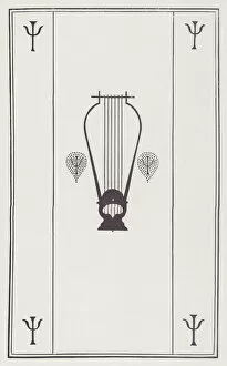 Aubrey Vincent Beardsley Gallery: Cover Design to Sappho, 1895. Creator: Aubrey Beardsley