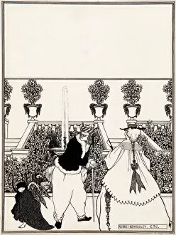 Art Gallery Of South Australia Collection: Cover Design for The Savoy, 1896. Artist: Beardsley, Aubrey (1872?1898)