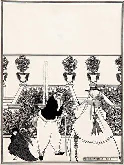 Aubrey 1872 1898 Gallery: Cover Design for The Savoy, 1896. Artist: Beardsley, Aubrey (1872?1898)