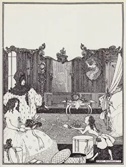 Aubrey Beardsley Collection: Cover Design for the Savoy No 2, 1896. Creator: Aubrey Beardsley
