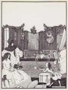 Boxes Prints: Cover Design for the Savoy No 2, 1896. Creator: Aubrey Beardsley