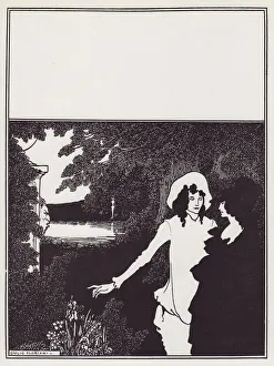 Beardsley Aubrey Prints: Cover Design for The Savoy No. 5, 1896. Creator: Aubrey Beardsley