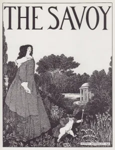 Folly Prints: Cover Design for The Savoy No. I, 1895. Creator: Aubrey Beardsley