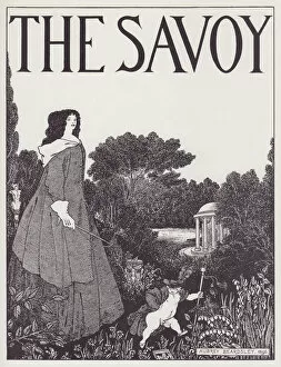 Walker Gallery: Cover Design for The Savoy No. I, 1895. Creator: Aubrey Beardsley