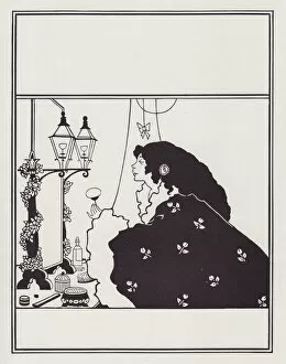 Dressing Table Collection: Cover Design for The Yellow Book, Vol III, 1894. Creator: Aubrey Beardsley