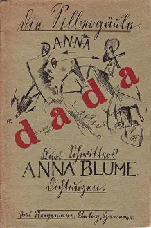 Dada Prints: Cover for 'Die Anna Blume', 1919. Creator: Schwitters, Kurt (1887-1948)