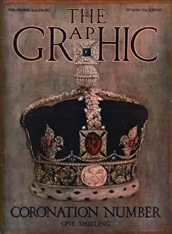 King Of Britain Gallery: Cover of The Graphic, coronation number, June 1911. Creator: Unknown