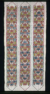 Cotton Plain Weave Prints: Cover, Greece, 19th century. Creator: Unknown