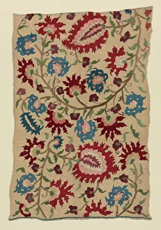 Linen Plain Weave Prints: Cover, Greece, 19th century. Creator: Unknown