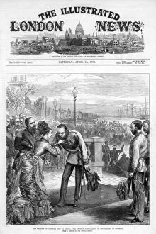 Franz Joseph I Gallery: The cover of The Illustrated London News, 24th April 1875