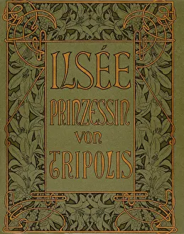 Mucha Prints: Cover of 'Ilsee, Princesse de Tripoli' by Robert de Flers