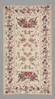 Floral Print Prints: Cover, India, 18th century. Creator: Unknown