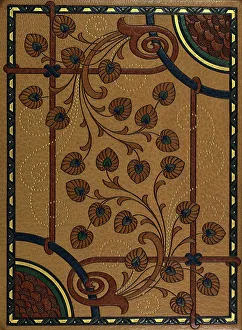 Book Cover Prints: Cover of La Sandale Ailée, 1914