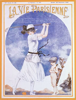 Caddy Gallery: Cover of La Vie Parisienne, French magazine, 23 September 1922