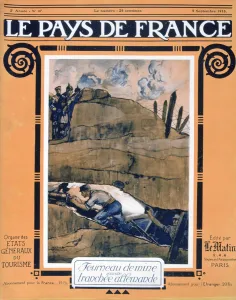 Front cover of Le Pays de France, 9 September 1915 Front cover of Le Pays de France, 9 September 1915