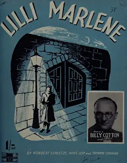 Cotton Prints: Cover to Lilli Marlene sheet music, c1930s. Creator: Unknown