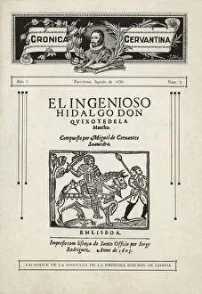 Cover of number 2 corresponding to August 1930 of the literary and bibliographical