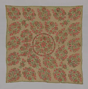 Linen Prints: Cover (possibly Turban Cover), Turkey, 18th century. Creator: Unknown