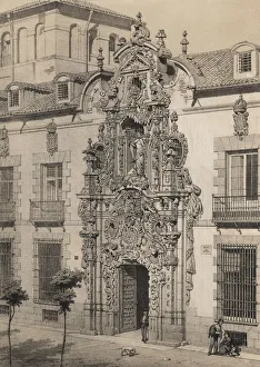 Cover of the Royal Hospice of Ave Maria and San Fernando, Madrid, by Pedro de Ribera Cover of the Royal Hospice of Ave Maria and San Fernando, Madrid, by Pedro de Ribera