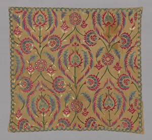 Linen Prints: Cover, Turkey, 17th century. Creator: Unknown