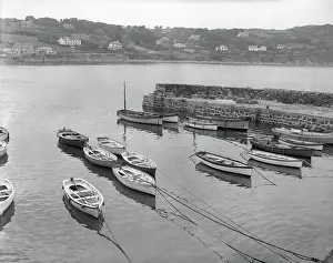 Rowing Boats Prints: Coverack, Cornwall, c1955. Creator: Arthur Charles Kirby Ware