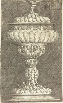 Covered Goblet with Winged Ball, c. 1520/1525. Creator: Albrecht Altdorfer