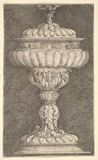 Covered Goblet with a Winged Ball on Top.n.d. Creator: Albrecht Altdorfer