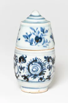 Vietnam Prints: Covered Jar, 15th century. Creator: Unknown