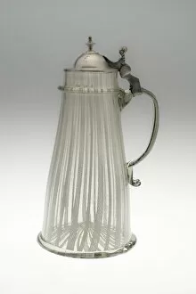 Beer Gallery: Covered Tankard, Netherlands, c. 1600. Creator: Unknown