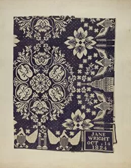 Coverlet, 1935 / 1942. Creator: Suzanne Roy