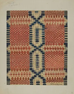 Coverlet, 1935/1942. Creator: Willoughby Ions