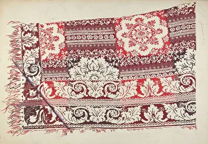Atkinson Ralph Prints: Coverlet, c. 1936. Creator: Ralph Atkinson