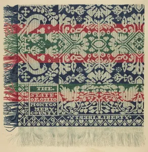 Ohio Prints: Coverlet, c. 1938. Creator: Therkel Anderson