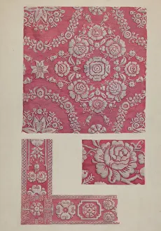 Coverlet, c. 1940. Creator: Betty Jacob