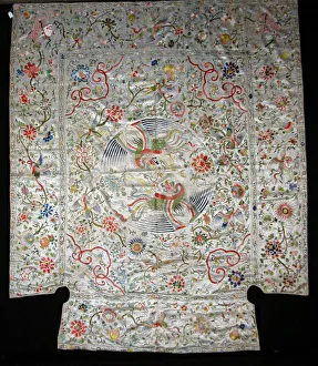 Laidwork And Couching Prints: Coverlet, China, Ming dynasty (1368-1644) / Qing dynasty (1644-1911), Mid-17th century