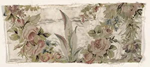 Coverlet Fragment, c. 1760-1770. Creator: Philippe de Lasalle (French, 1723-1805)