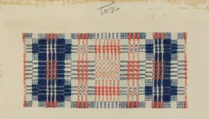 Elbert S Gallery: Coverlet: Gentlemans Fancy, 1935 / 1942. Creator: Elbert S. Mowery