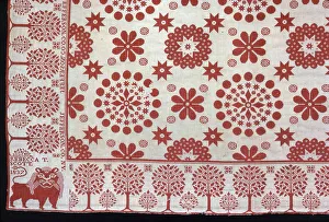Coverlet, New York, 1837. Creator: Harry Tyler
