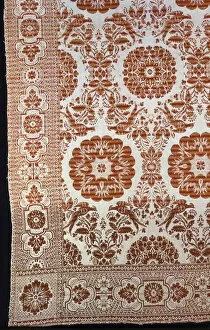 New York Collection: Coverlet, New York, 1840 / 45. Creator: Unknown