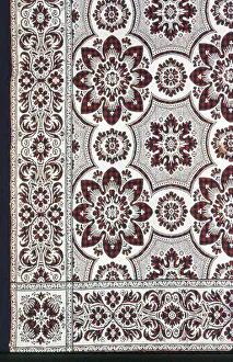 Bedspread Gallery: Coverlet, New York, 1840 / 50. Creator: Unknown
